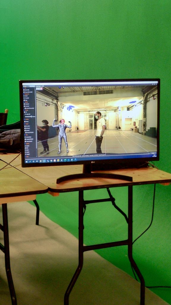 Tournage Motion Capture Lady Sapiens VR - Combo VR